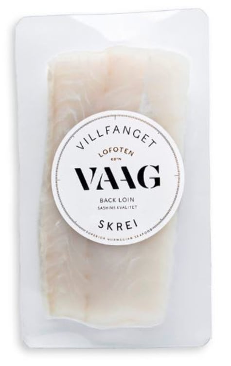 Skrei Backloin Short u/Skinn Ca300-500g Vaag