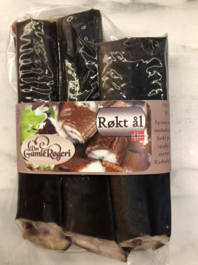 Ål Varmrøkt Ca200g Det Gamle Røgeri