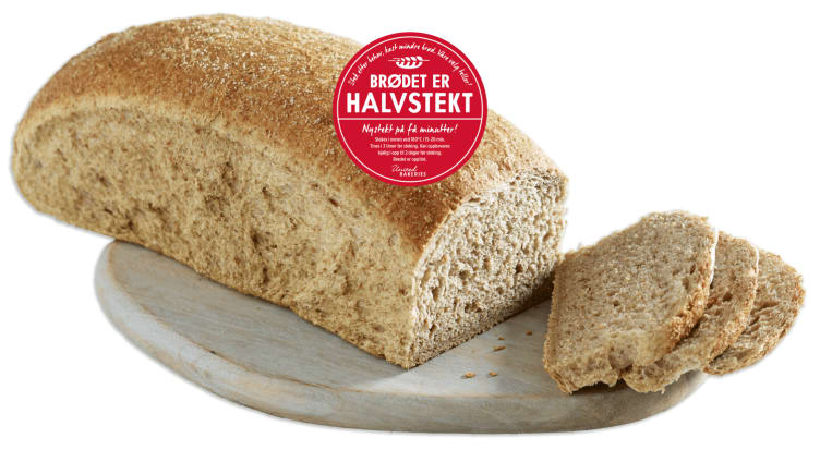 Bondebrød Halvstekt