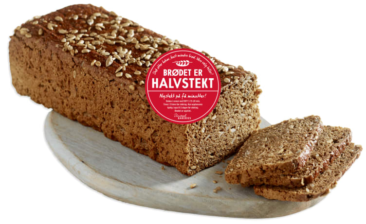 Bilde av Dansk Rugbrød m/Solsikkefrø Halvstekt 1000g