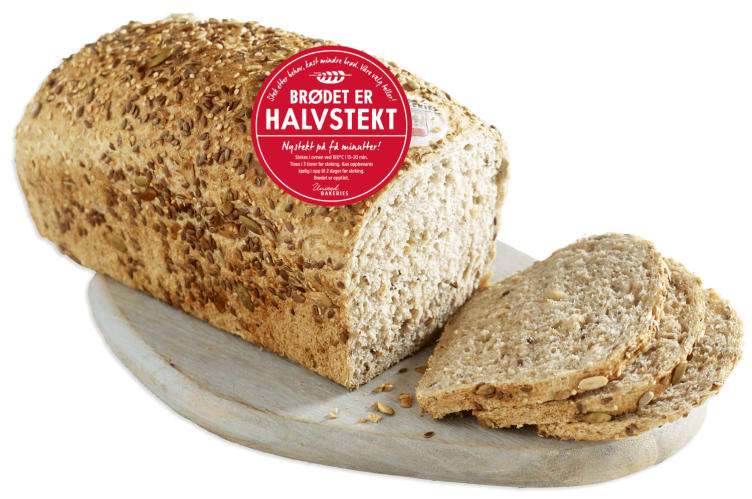 Norsk Grovbrød Halvstekt 690g