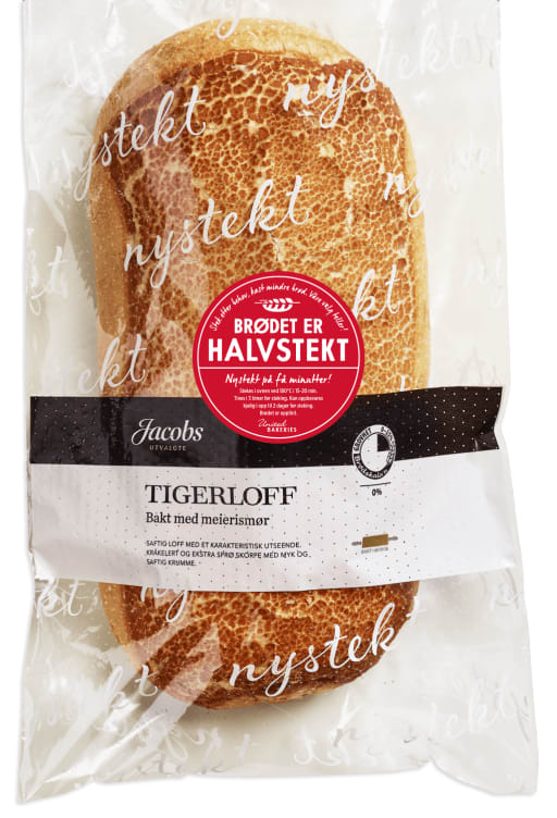 Tigerloff Halvstekt Ca520g Jacobs Utvalgte