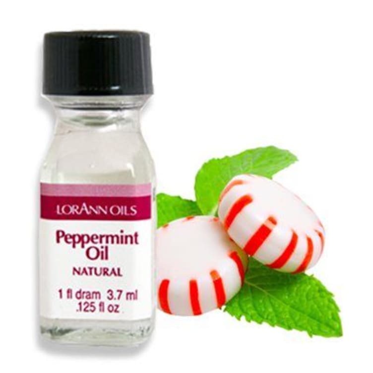 Essens Peppermynte Olje Naturlig 3,75ml Lorann