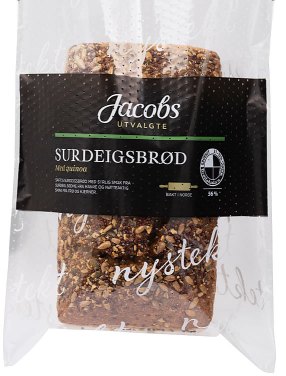 Surdeigsbrød m/Quinoa Jacobs Utvalgte