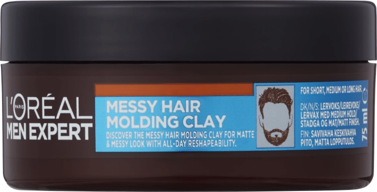 Men Expert Clay Messy Hair Medium 75ml Loreal