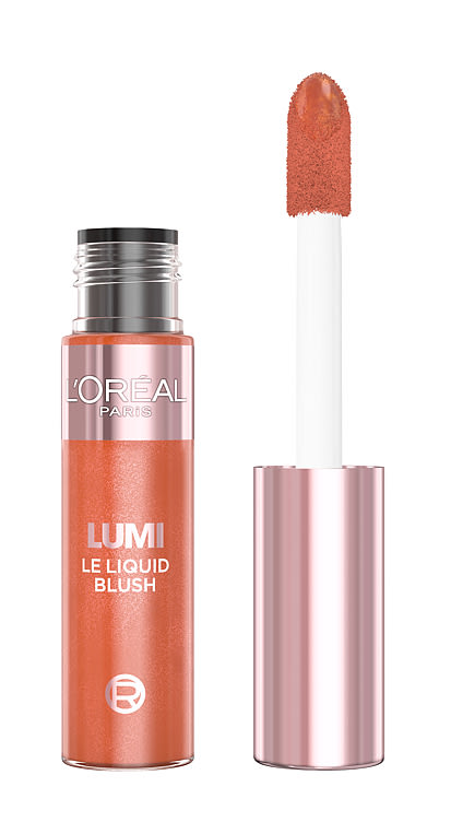 Lumi Liquid Blush Glowy Warm Peach 627 Loreal
