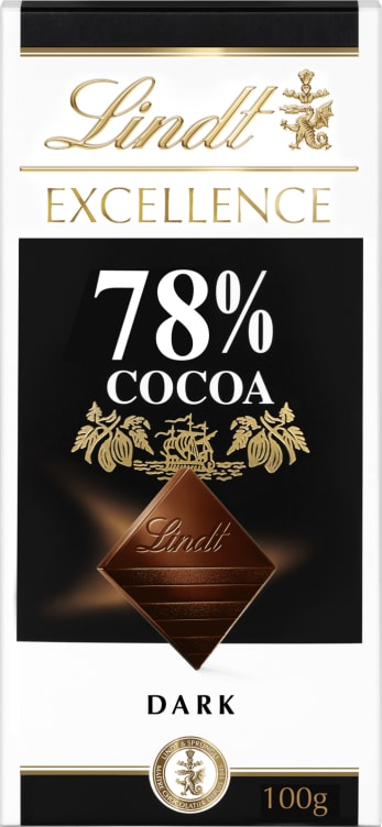 Bilde av Lindt Excellence 78% Cocoa 100g