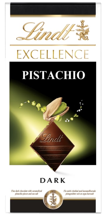 Lindt Excellence Pistachio 100g