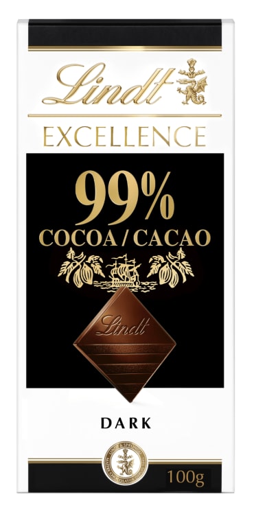 Lindt Excellence Dark 99% 50g