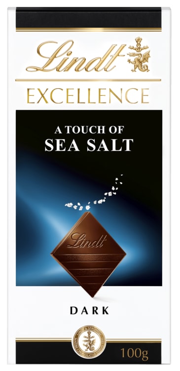 Lindt Excellence Seasalt Dark 100g