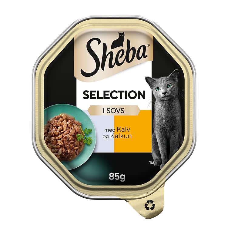 Sheba Selection Kalv&Kalkun 85g