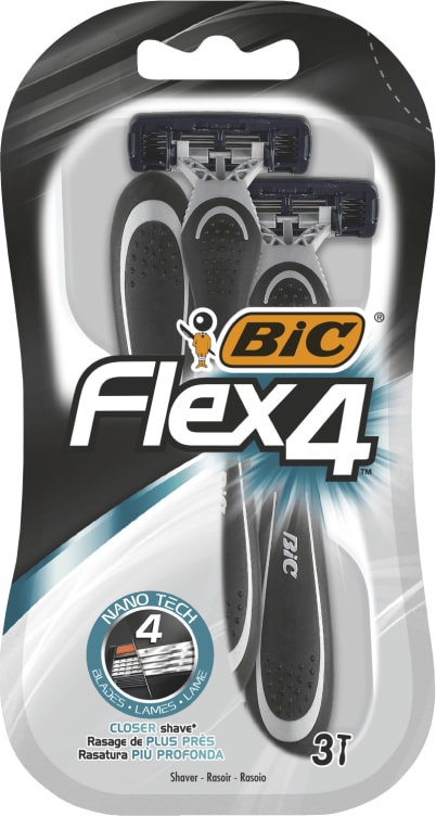 Bic Barberhøvel Comfort4 3stk