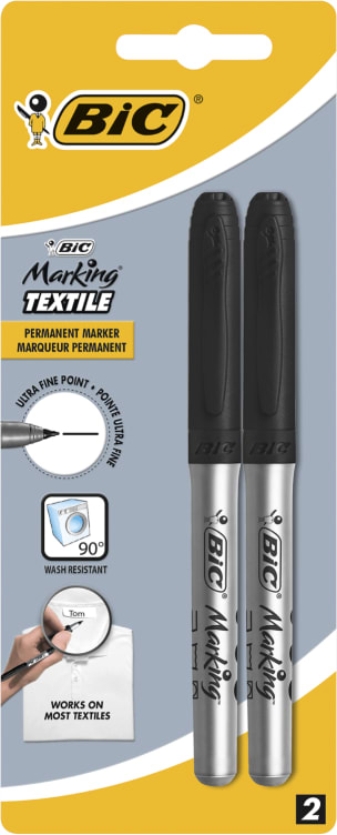 Textile Marker 2stk Bic