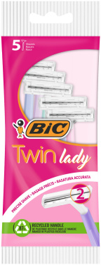 Bic Barberhøvel Twin Lady 5stk