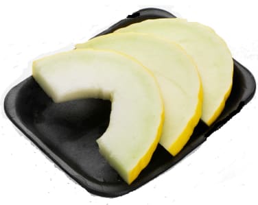 Honningmelon skivet Gul