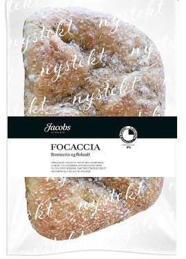 Focaccia Halvstekt