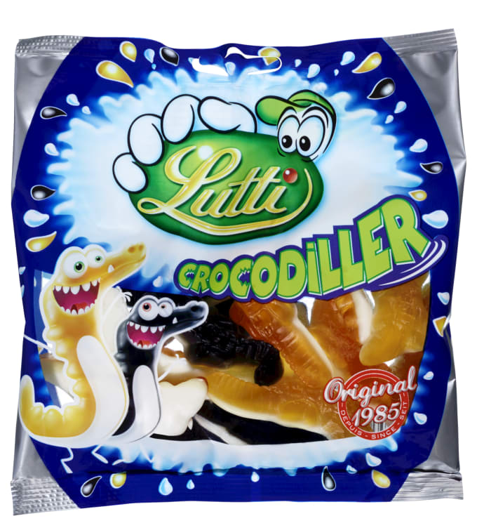 Lutti Crocodiller 130g