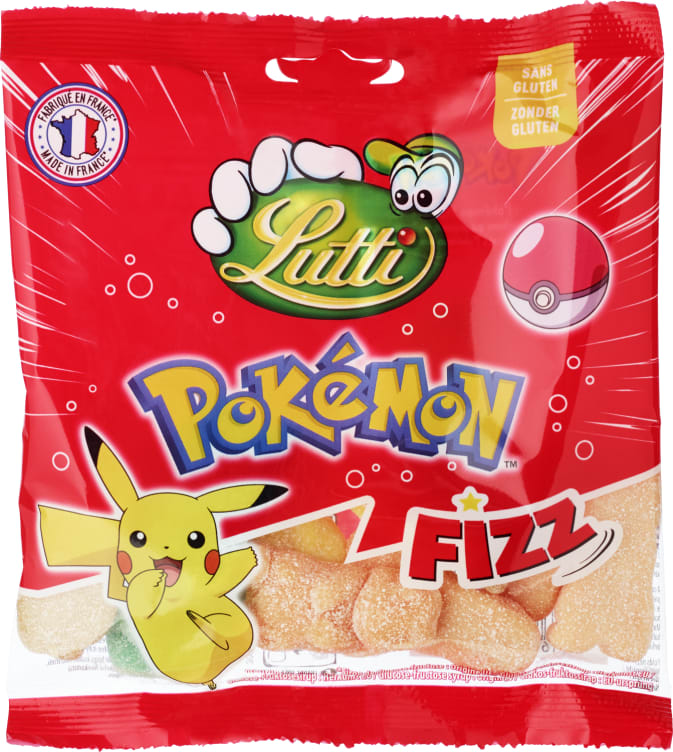 Pokemon Fizz 100g Lutti