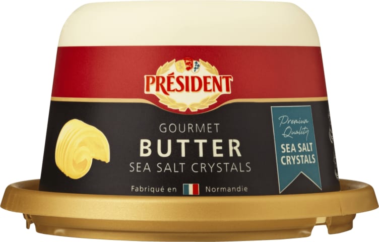 Gourmet Butter Sea Salt 250g Président