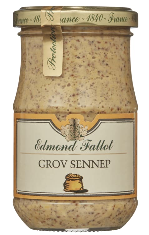 Edmond Fallot Grov Sennep 200g