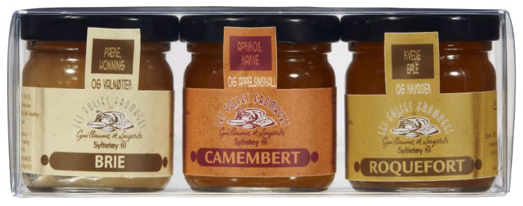 Lesgards Ostemarmelade til Ost 3stk x 45g