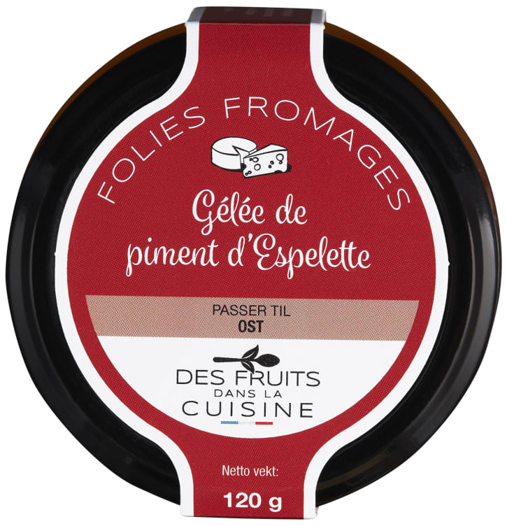 Lesgards Chiligelé til Ost 120g