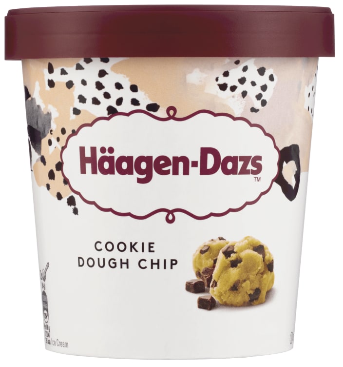 Haagen Dazs Choc Dough Chip 460ml