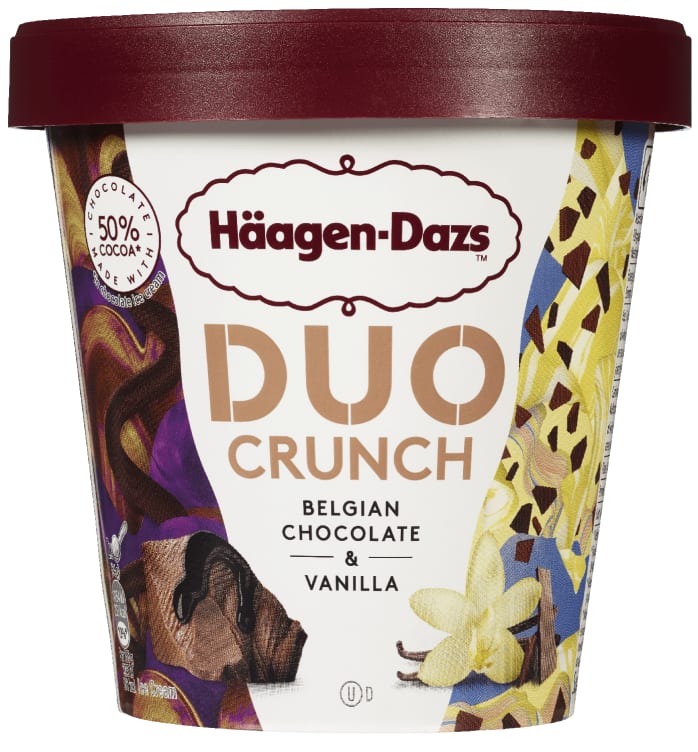 Häagen Dazs Duo Belgian Choco&Vanilla 420ml