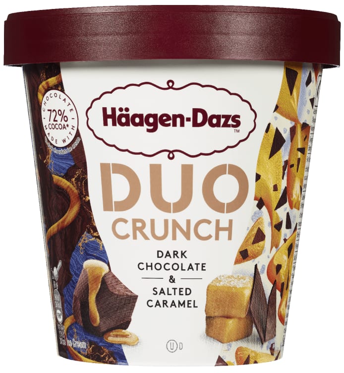 Häagen Dazs Duo Dark Choco&Caramel 420ml