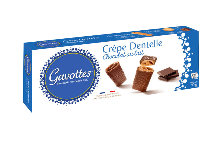 Crepes m/Melkesjokolade 90g Gavottes