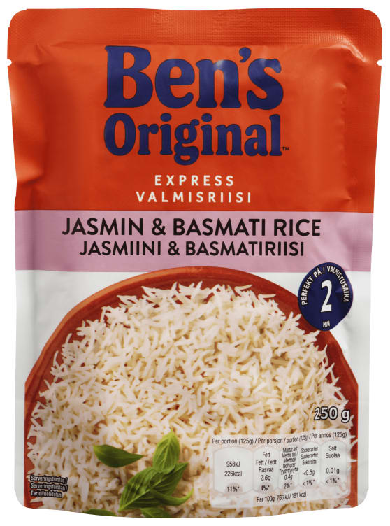 Express Ris Jasmin&Basmati 250g Ben's