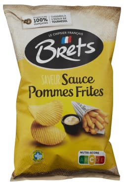 Brets Potetchips m/Pommes Frites 125g