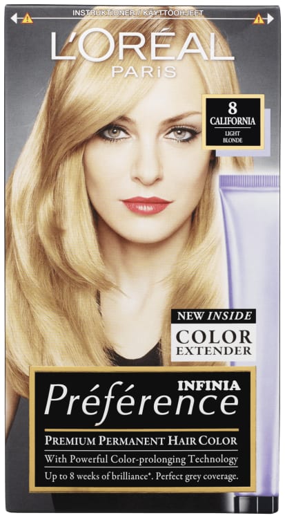 Preference 8,0 Lysblond California