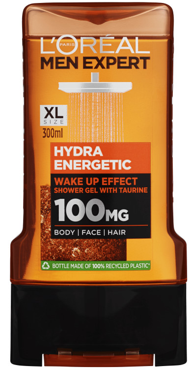 Product Image for Men Expert Shower Hydra Energetic 300ml Loreal