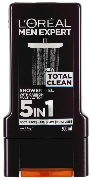 Men Expert Shower Total Clean 5i1 300ml Loreal