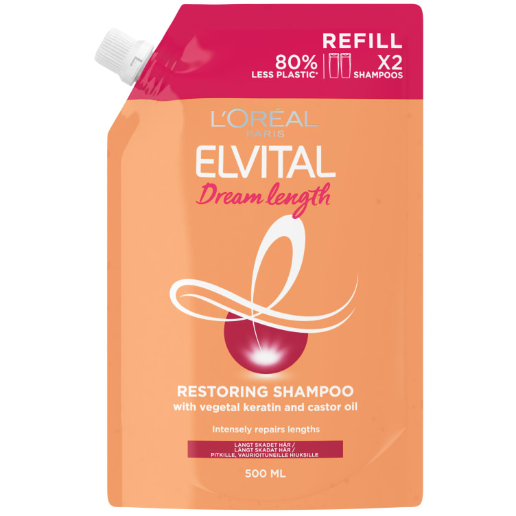 Elvital Shampo Dream Length Refill 500ml