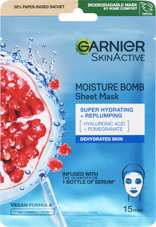Garnier Maske Skin Active Moisture Bomb 28g