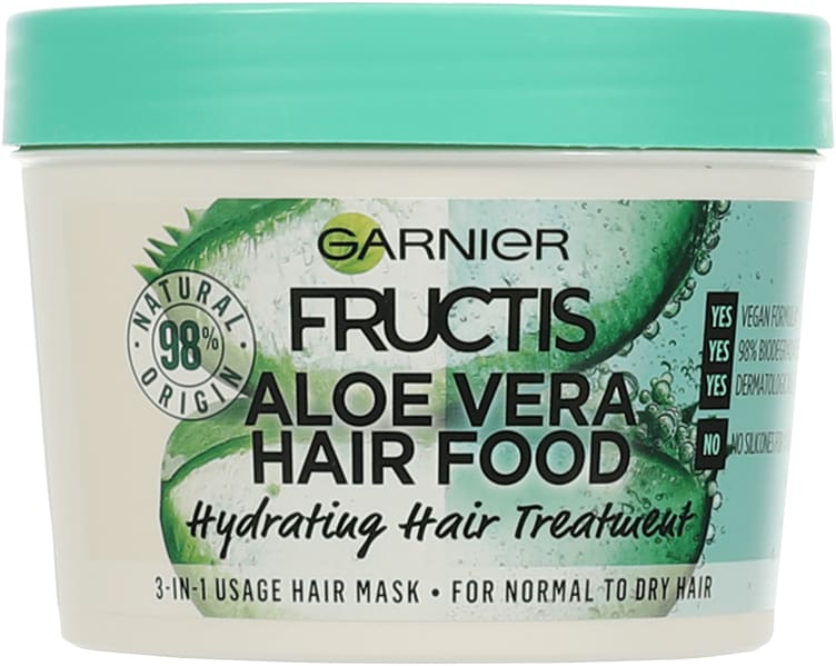 Fructis Balsam Hair Food Aloe Vera Mask Garnier
