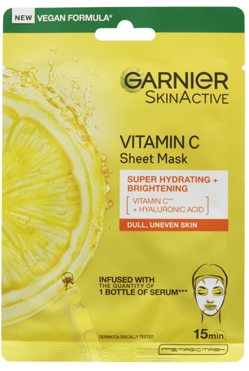 Product Image for Garnier Maske Skin Active Vitamin C Sheet 28g