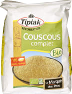 Couscous Fullkorn Økologisk 5kg Tipiac