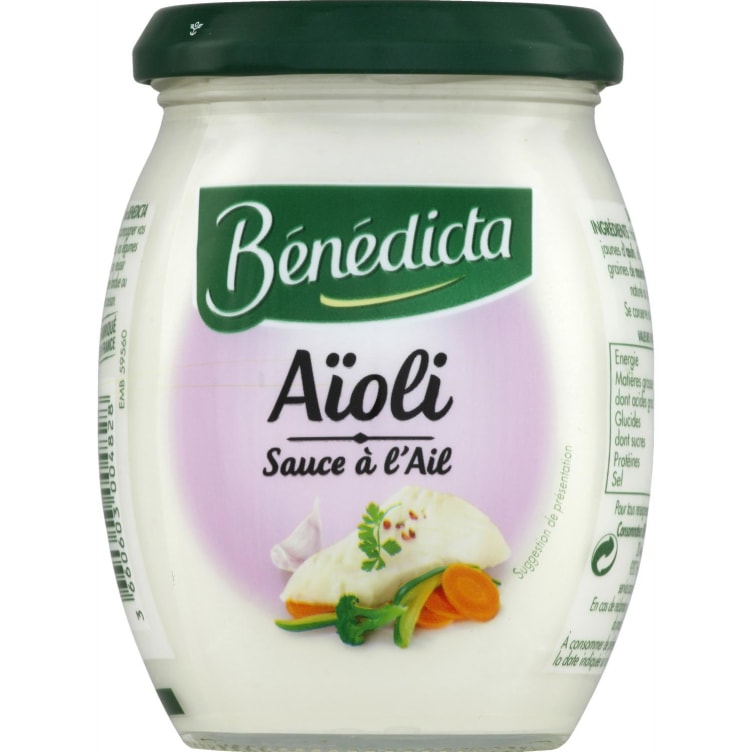 Aioli Saus 260g Benedicta