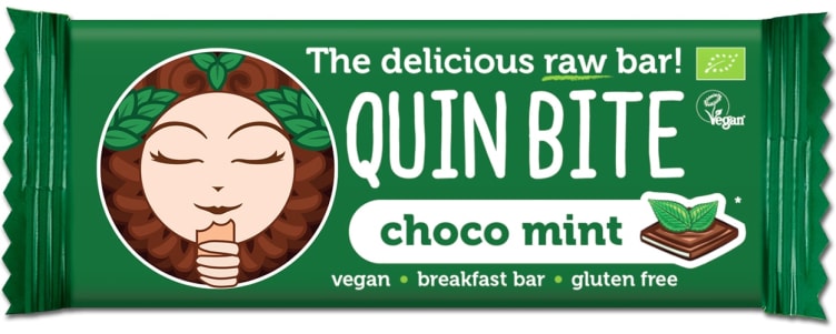 Raw Bar Choco Mint 30g Quin Bite