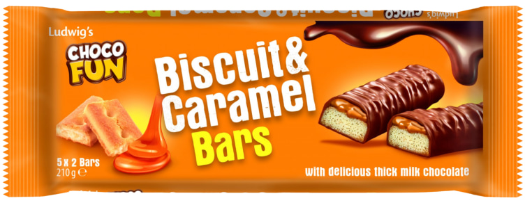 Chocofun Biscuit&Caramel 210g