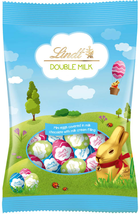 Mini Påskeegg Dobbel Melk 90g Lindt