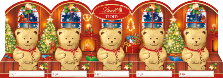 Lindt Gold Bear Mini 50g Lindt