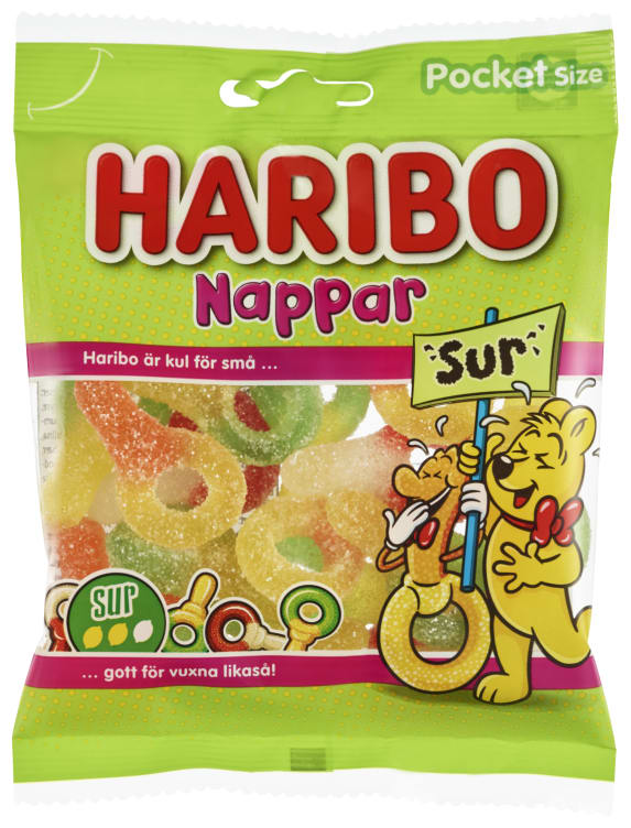 Nappar Zourr 80g Haribo