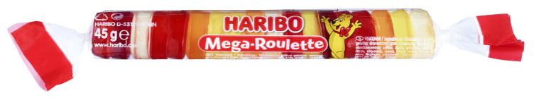 Mega Roulette Fruit 45g Haribo