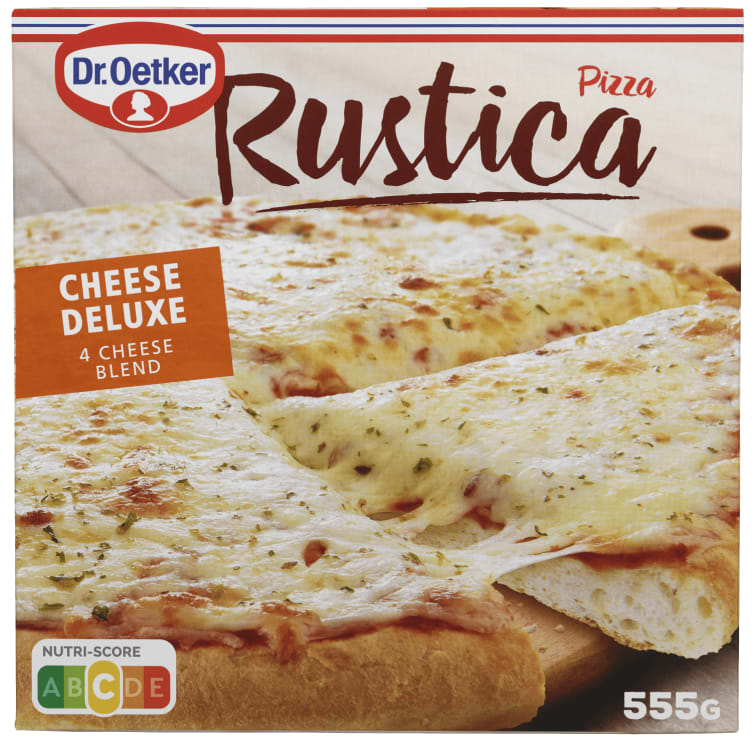 Rustica Pizza 4-Cheeses 555g Dr.Oetker