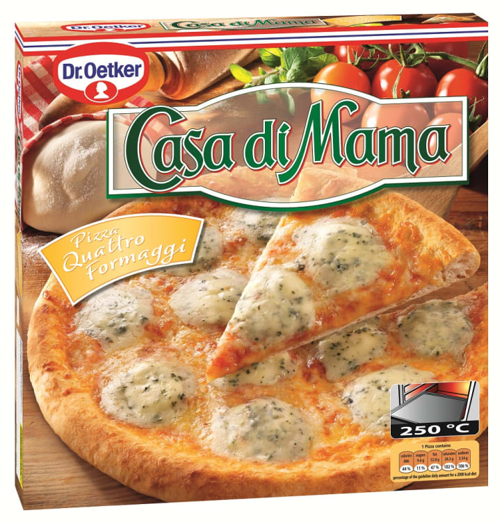 Casa Di Mama Pizza 4-Formaggi 410g Dr. Oetker