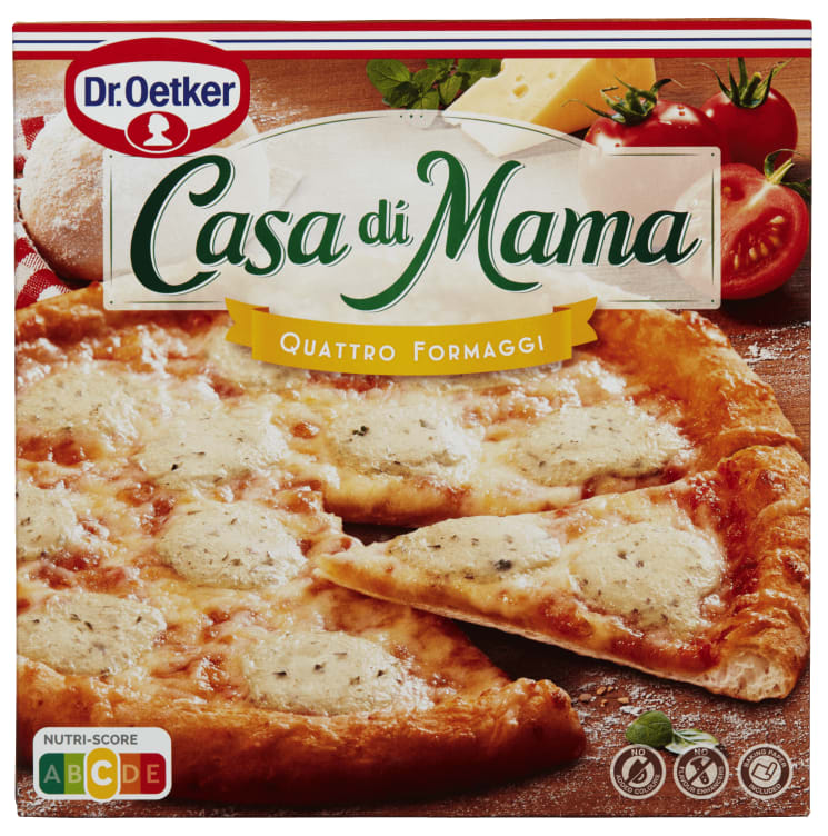 Casa Di Mama Pizza 4 Formaggi 410g Dr.Oetker